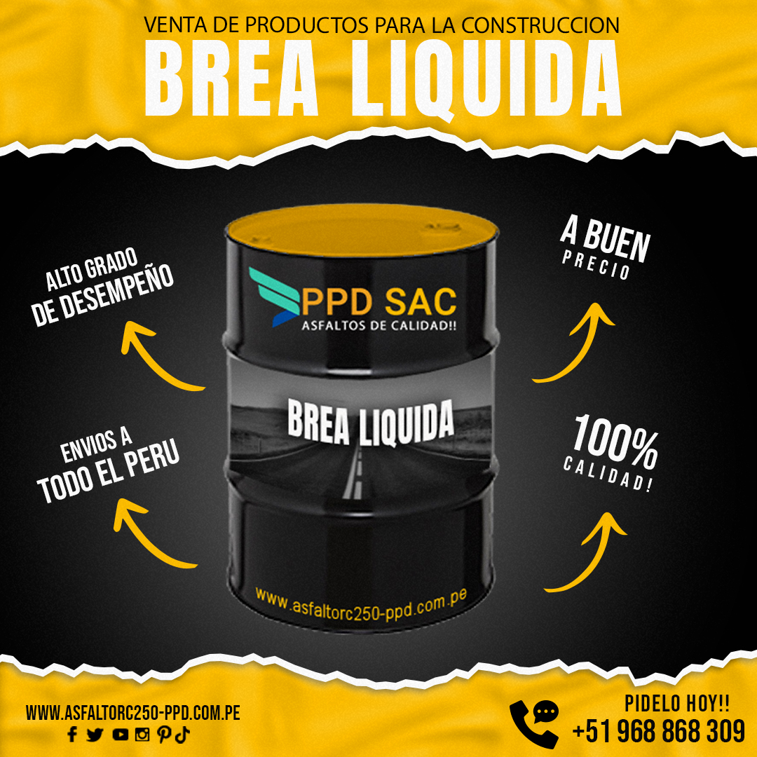 venta de brea liquida